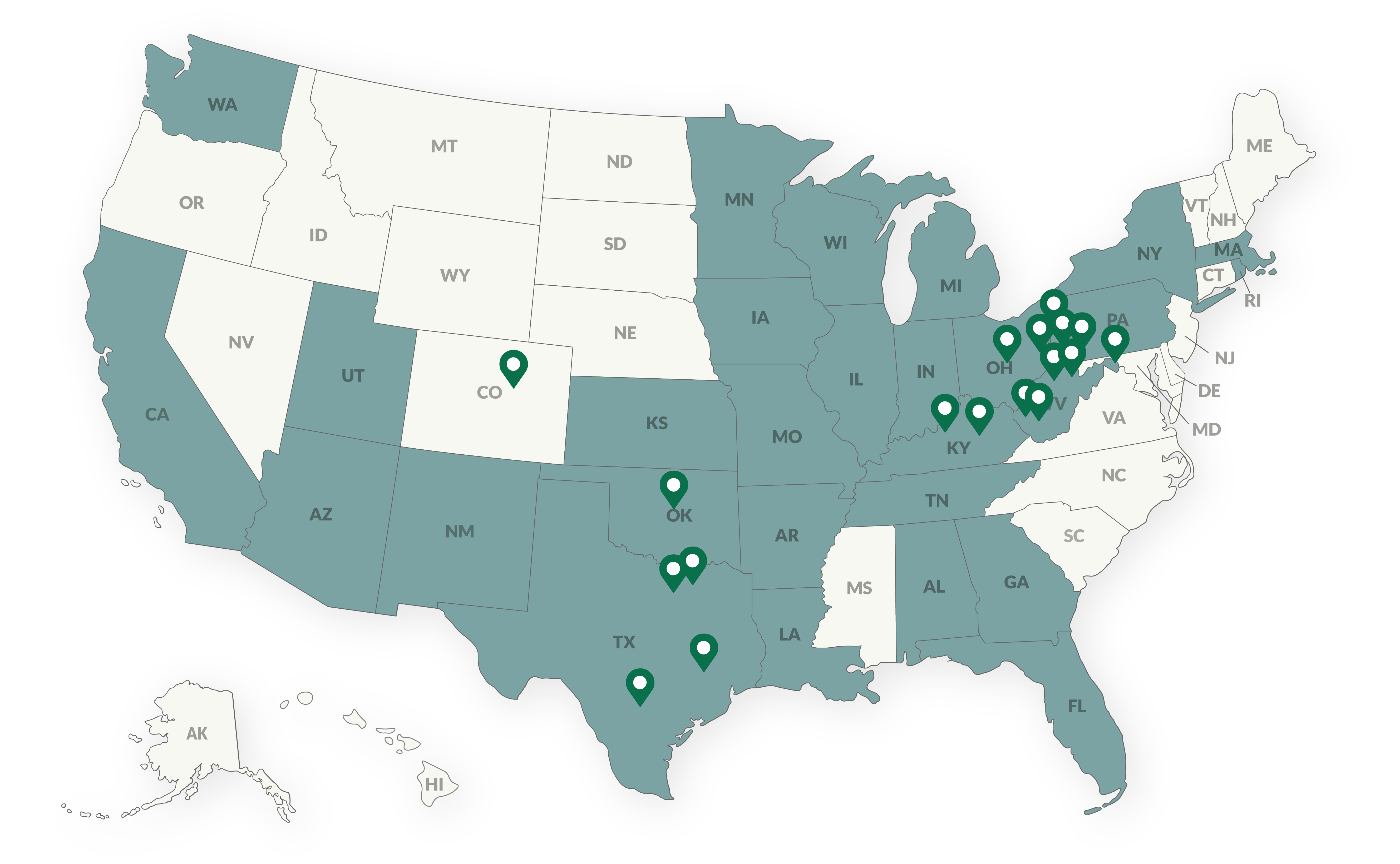 Higher Education Map